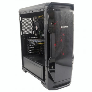 Calculator Gaming HaloRed3, Intel Core i3-7100 3.9GHz, GA-H110-D3A, 8GB DDR4, SSD 128GB, 500GB, GTX 650 OC 2GB GDDR5 128-bit, HDMI, 500W