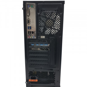 Calculator Gaming K5 Black, Intel Core i5 4590 3.3GHz, Asus H81M-P-SI, 16GB DDR3, SSD 120GB, 1TB, Sapphire RX 580 NITRO+ 4GB GDDR5 256-bit, DVI, HDMI, 500W