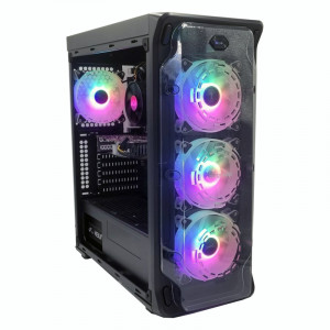 Calculator Gaming LUX V6, Intel Core i5 8400T turbo 3.3GHz, ASUS PRIME B360M-A, 16GB DDR4, SSD 256GB, HDD 1TB, GTX 1060 3GB DDR5, 500W