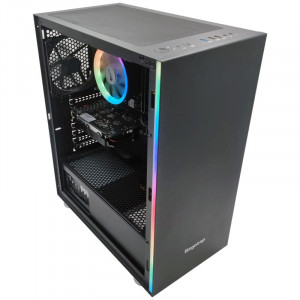 Calculator Gaming Seg-Ryzen, AMD Ryzen 5 2600 3.4GHz, ASRock A320M-HDV, 16GB DDR4, SSD 256GB, 1TB, Biostar RX 550 4GB GDDR5 128-bit, DVI, HDMI, 500W