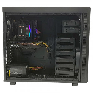 Calculator Gaming Suppresor F51, Intel Core i5 9400F 2.9GHz, MSI B360M Pro VD, 16GB DDR4, SSD 250GB, 1TB, XFX RX 580 4GB DDR5 256-bit, DVI, HDMI, 450W