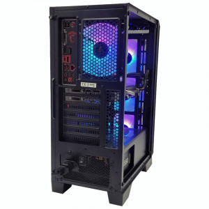 Calculator Gaming Synrad V5, AMD Ryzen 5 1600x 3.6GHz, MSI B350M MORTAR, 16GB DDR4, SSD 256GB, HDD 2TB, GTX 780 3GB DDR5 384-bit