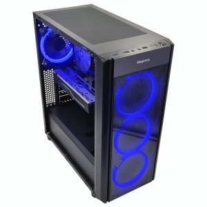 Calculator Gaming WIDER V4, Intel Core i5 6500 3.2GHz, GA-H110M-DS2 DDR3, 16GB DDR3, SSD 256GB, HDD 1TB, RX 480 8GB GDDR5 256-bit, 550W