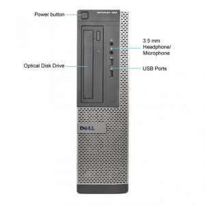 Calculator Incomplet DELL 390 DT, Intel H61, Intel GEN II, 2x DDR3, 4x SATA II, HDMI, PCI-Express x16, DVD-RW