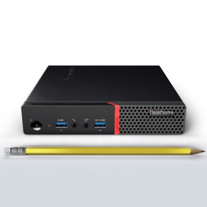 Calculator Lenovo M700 Tiny, Intel Core i3 6100T 3.2GHz, 8GB DDR4, SSD 120GB, lipsa Wi-Fi