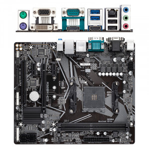 Calculator NOU Gaming Fire, AMD Ryzen 5 3400G 3.7GHz, GA-A320M-HD3, 8GB DDR4, SSD 240GB, Gainward GTX 1650 4GB DDR6 128-bit, HDMI, DVI, 500W