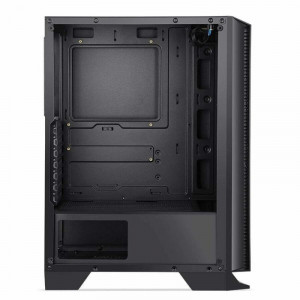Carcasa Gaming Segotep Synrad 1 Black, USB 3.0, Panou Transparent