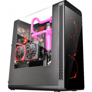 Carcasa Gaming Thermaltake View 27, USB 3.0, Panou transparent, MiddleTower, Vent. 120mm
