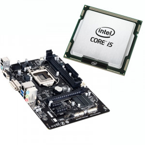 KIT Placa de baza GIGABYTE GA-H81M-DS2, Intel Core i5 4460 3.2GHz, Cooler CPU