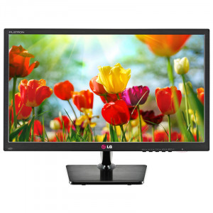 Monitor LED LG 18.5" 19EN33S-B, Grad A, 1366x768, 3.5ms, VGA, Cabluri incluse