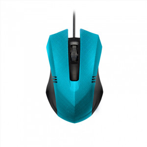Mouse Crazy Slik 957, USB, 1200 dpi, cu fir, 3 butoane, diverse culori