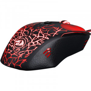 Mouse Gaming Redragon Inquisitor, Optic, 3200 dpi, 6 butoane, negru