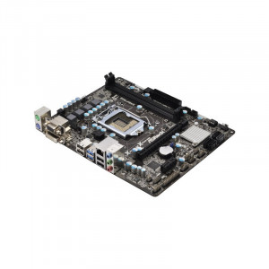 Placa de baza ASRock B75M-DGS, LGA1155, Intel B75, 3nd gen, 2 x DDR3, SATA III , USB 3.0, DVI