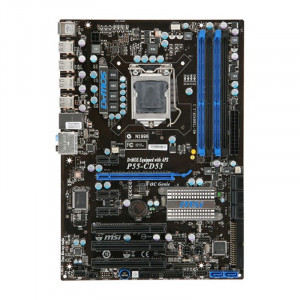 Placa de baza MSI P55-CD53, 1156, 4x DDR3, 8x SATA II, PCI Express 2.0 x16