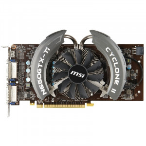 Placa video MSI GeForce GTX 650 Ti Cyclone II OC Power Edition 1GB GDDR5 128-bit