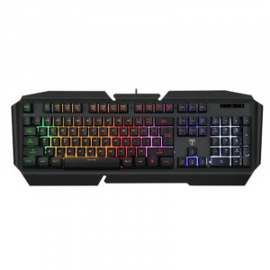 Tastatura Gaming T-DAGGER Landing-ship, 19 taste fara conflict, Iluminare LED RGB, 12 taste multimedia