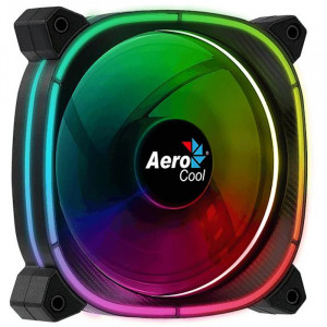 Ventilator Aerocool Astro 12 Pro ARGB 120mm ​Three Fan Pack cu controller H66F