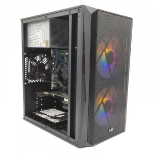 Calculator Gaming CS-107 V2, Intel Core i5 3340 3.1GHz, Lenovo IS7XM, 8GB DDR3, SSD 120GB, 500GB, ATI R5 340X 2GB DDR3, DVI, 280W