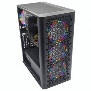 Calculator Gaming Fury V5, Intel Core i5 7400 3GHz, MSI H110M-S03, 16GB DDR4, SSD 512GB, HDD 1TB, RX 580 8GB GDDR5 256-bit, 600W
