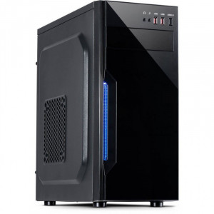 Calculator Gaming Inter B42, Intel Core i3 4170 3.7GHz, MSI H81M-P33, 8GB DDR3, SSD 128GB, 250GB, ATI R5 340X 2GB DDR3, DVI, 300W, DVD-RW