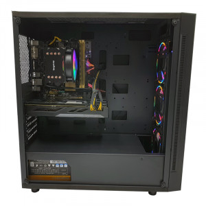 Calculator Gaming Matrexx RGB, Intel Core i5 4460 3.2GHz, Asus H81M-P-SI, 8GB DDR3, SSD 120GB, 500GB, Sapphire R9 380 NITRO 2GB DDR5 256-bit, 500W