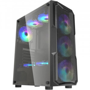 Calculator Gaming Mesh-Aqua, Intel Core i5 4460 3.2GHz, Acer H81H3-AD, 16GB DDR3, SSD 240GB, 500GB, GTX 750 Ti 2GB GDDR5 128-bit, 500W