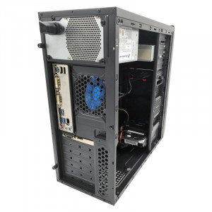 Calculator Gaming Riotoro B2B, Intel Core i3 4130 3.4GHz, GA-H81M-D2V, 8GB DDR3, SSD 128GB, 500GB, ATI R5 340X 2GB DDR3, DVI, 300W, DVD-RW