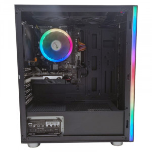 Calculator Gaming Seg-Ryzen, AMD Ryzen 5 2600 3.4GHz, ASRock A320M-HDV, 16GB DDR4, SSD 256GB, 1TB, Biostar RX 550 4GB GDDR5 128-bit, DVI, HDMI, 500W