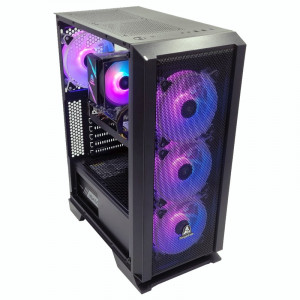 Calculator Gaming Synrad, Intel Core i5-8400 2.8GHz, Asus H310M-A, 16GB DDR4, SSD 512GB, HDD 3TB, RX 580 8GB DDR5 256-bit, 450W