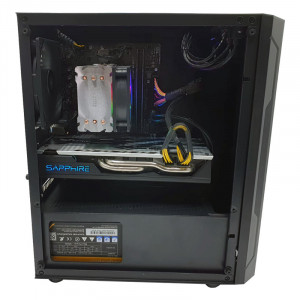 Calculator Gaming Trinity V1, Intel Core i5 8400 2.8GHz, MSI B360M Pro VD, 16GB DDR4, SSD 256GB, 500GB, Sapphire RX 580 NITRO+ 4GB GDDR5 256-bit, DVI, HDMI, 500W