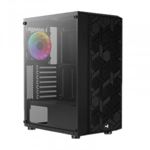Carcasa Gaming Aerocool Hive V3, MiddleTower, 2x USB 3.0, Panou transparent