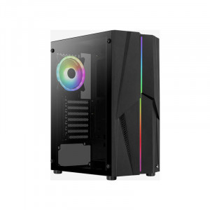 Carcasa Gaming Aerocool Mecha ARGB, MiddleTower, 2x USB 3.0, Panou transparent