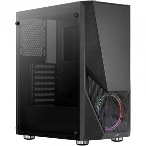 Carcasa Gaming Aerocool Zauron, MiddleTower, USB 3.0, Panou transparent