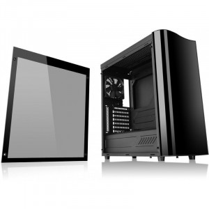 Carcasa Gaming Thermaltake View 22 Tempered Glass, USB 3.0, Panou transparent, MiddleTower, Vent. 120mm