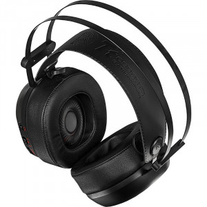 Casti Gaming Tt eSPORTS Shock Pro RGB, Stereo, Iluminare RGB, 2x Jack 3.5mm, TRS, 97db, Difuzoare 40mm