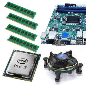 Kit Placa de baza Acer Q67H2-AM, Intel Core i5 2500 3.3GHz, 8GB DDR3, Cooler inclus