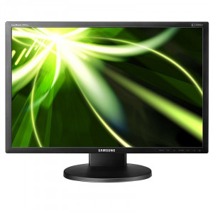 Monitor LCD 24" Samsung 2443BW, Grad A, 1920x1200, 5ms, VGA, DVI, Cabluri Incluse