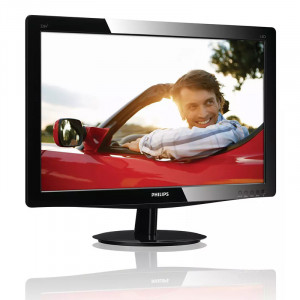Monitor LED 21.5" Philips 226V3LSB, 1920x1080, 5ms, DVI, VGA, Cabluri incluse