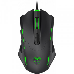 Mouse Gaming T-Dagger Brigadier, Optic, 7200 dpi, 7 butoane, Iluminare RGB