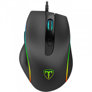 Mouse Gaming T-DAGGER Recruit 2, Optic, 3200 dpi, 6 butoane, iluminare LED