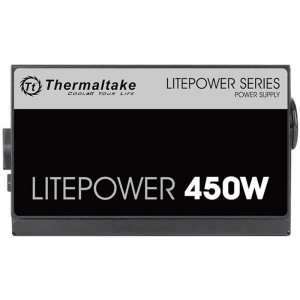Sursa Thermaltake Litepower GEN2 450W, 4x SATA, 4x MOLEX, 2x 6+2 pin PCI-E, PFC activ