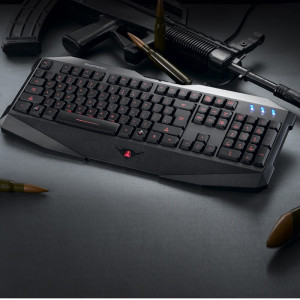 Tastatura Gaming Segotep Colorful GK1000, Iluminare, Open Box