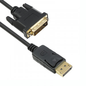 Cablu DeTech, DVI Male - DisplayPort Male, lungime 1.8 metri