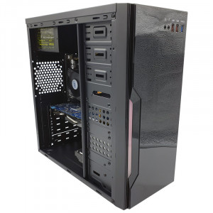 Calculator Gaming B-42-RGB, Intel Core i3 4160T 3.1GHz, MSI H81M-P33, 8GB DDR3, SSD 120GB, 320GB, GIGABYTE GTS 450 OC 1GB DDR5 128-bit, DVI, 500W