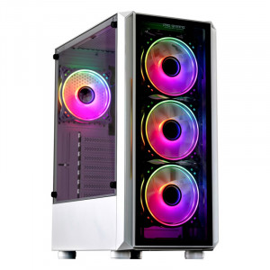 Calculator Gaming Bastion V1, Intel Core i5 9500 3GHz, H310CM-HDV, 16GB DDR4, SSD 1TB, RX 580 NITRO+ 4GB GDDR5, Telecomanda RGB