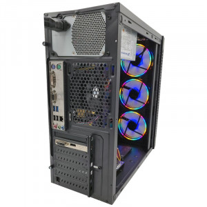Calculator Gaming Inaza Stealth, Intel Core i5 4460 3.2GHz, Asus H81M-P-SI, 8GB DDR3, SSD 120GB, 500GB, ATI R5 340X 2GB DDR3, 300W
