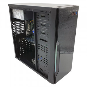 Calculator Gaming Inter-Tech B42, Intel Core i3 4160 3.6GHz, Acer H81H3-AM, 8GB DDR3, 500GB, ATI HD 7570 1GB DDR5 128-bit, DVI, 300W