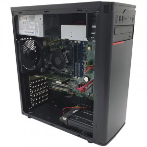 Calculator Gaming K-05, Intel Core i3 3220 3.3GHz, Lenovo IH61MA, 8GB DDR3, 250GB, ATI R5 340X 2GB DDR3, DVI, DVD-RW, 220W