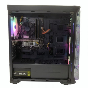 Calculator Gaming LUX V6, Intel Core i5 8400T turbo 3.3GHz, ASUS PRIME B360M-A, 16GB DDR4, SSD 256GB, HDD 1TB, GTX 1060 3GB DDR5, 500W