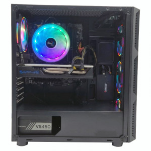 Calculator Gaming Starfire-V1, Intel Core i5 6500 3.2GHz, Asus Q170M-C, 16GB DDR4, SSD 240GB, 1TB, RX 580 NITRO+ 4GB GDDR5 256-bit, 450W